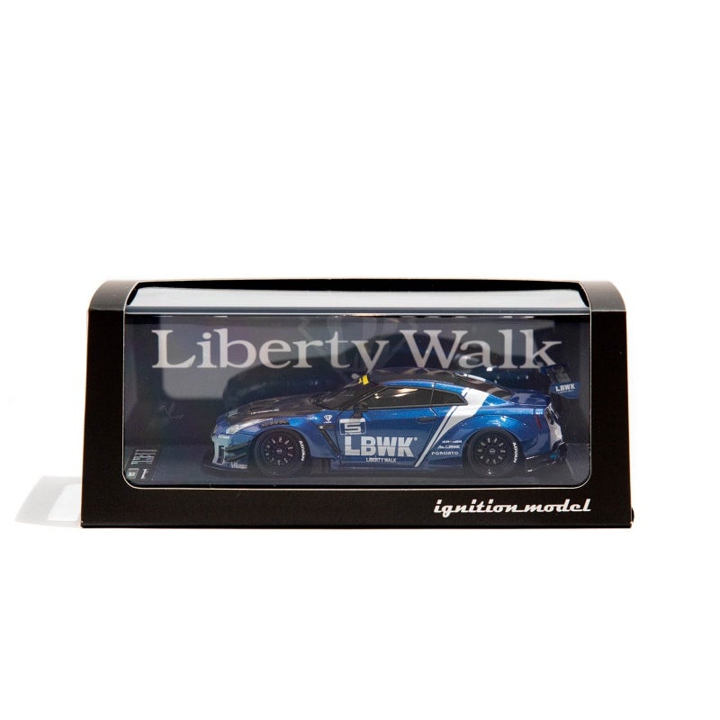 ignition model 1/43 LB-WORKS NISSAN GT-R R35 Type2 Blue
