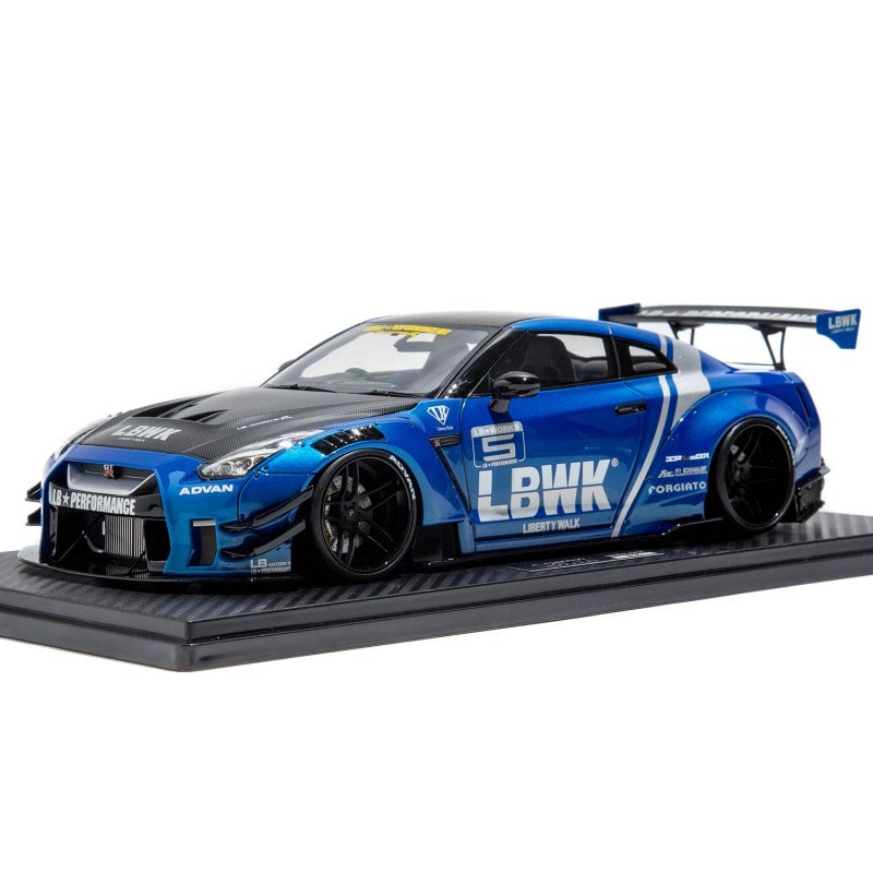 ignition model 1/18 LB-WORKS NISSAN GT-R R35 Type2 Blue ignition model 1/18 LB-WORKS NISSAN GT-R R35 Type2 Blue